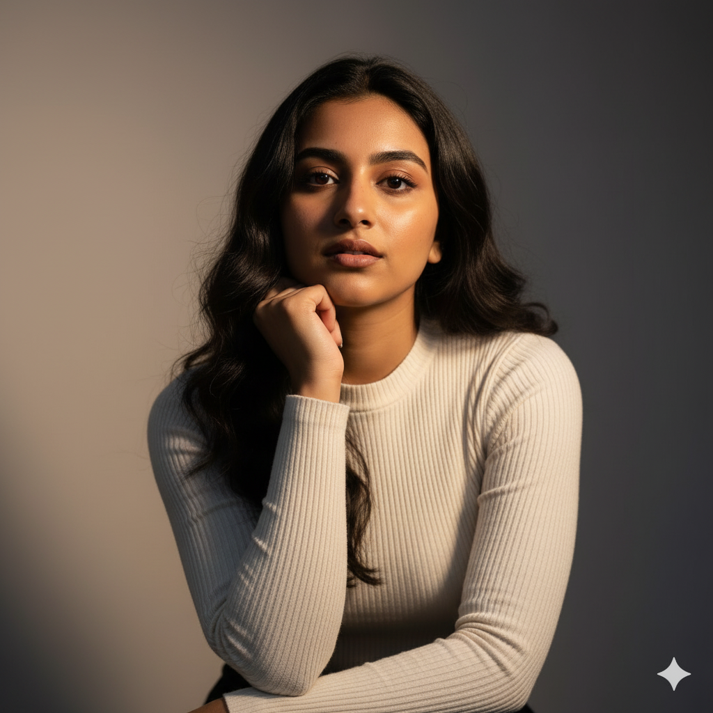 Confident Elegant Portrait