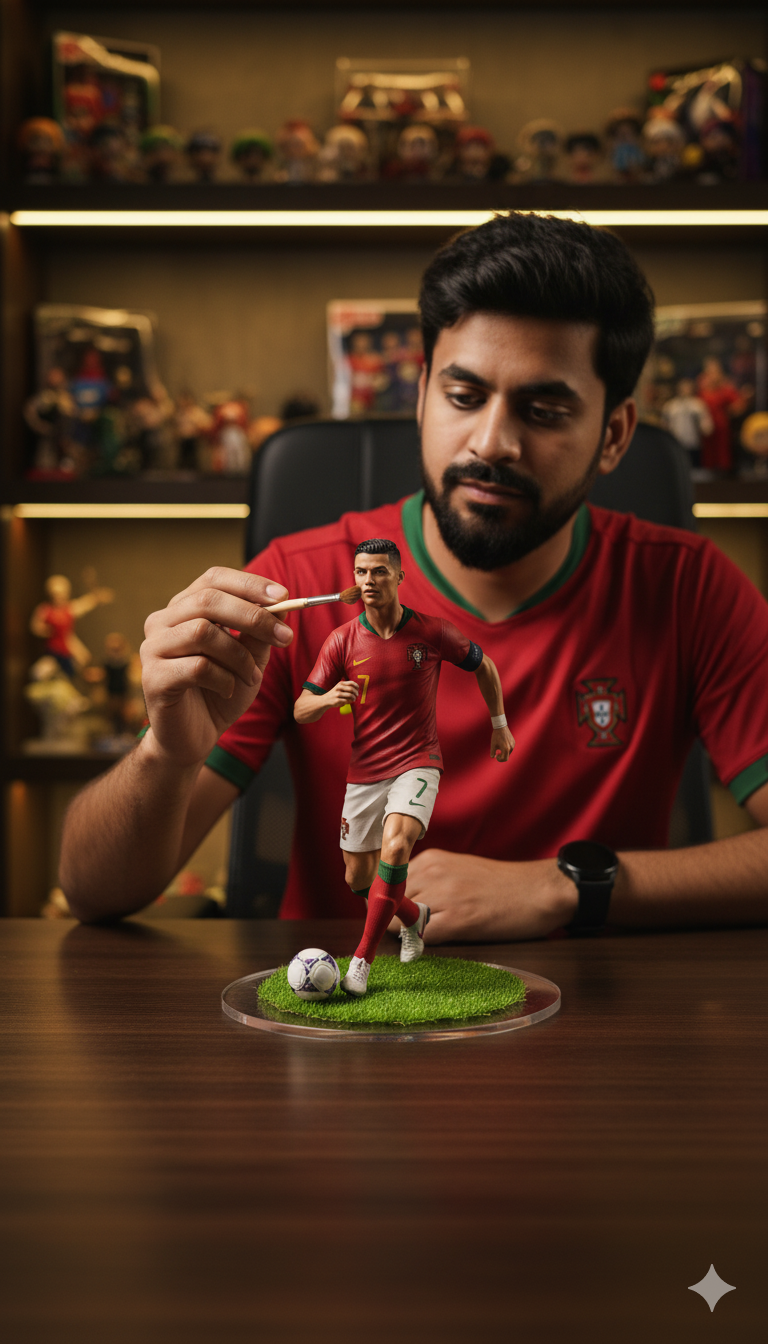 Cristiano Ronaldo Figurine