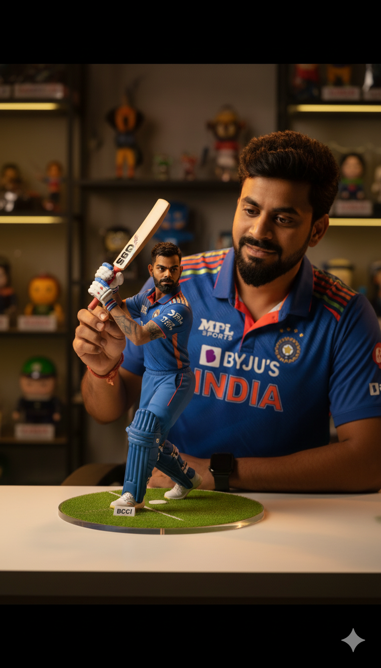 Virat Kohli Figurine