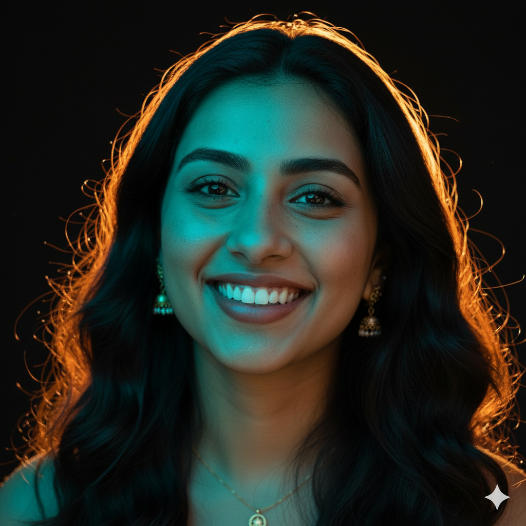 Dual-Tone Cinematic Portrait