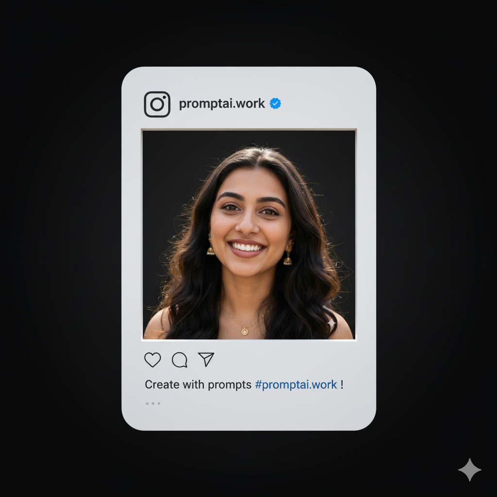 Instagram Frame Portrait