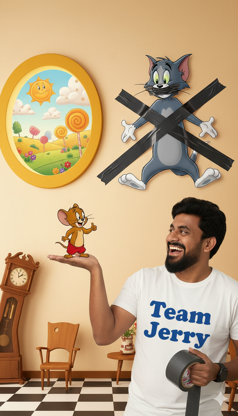 Tom & Jerry Comedy Scene