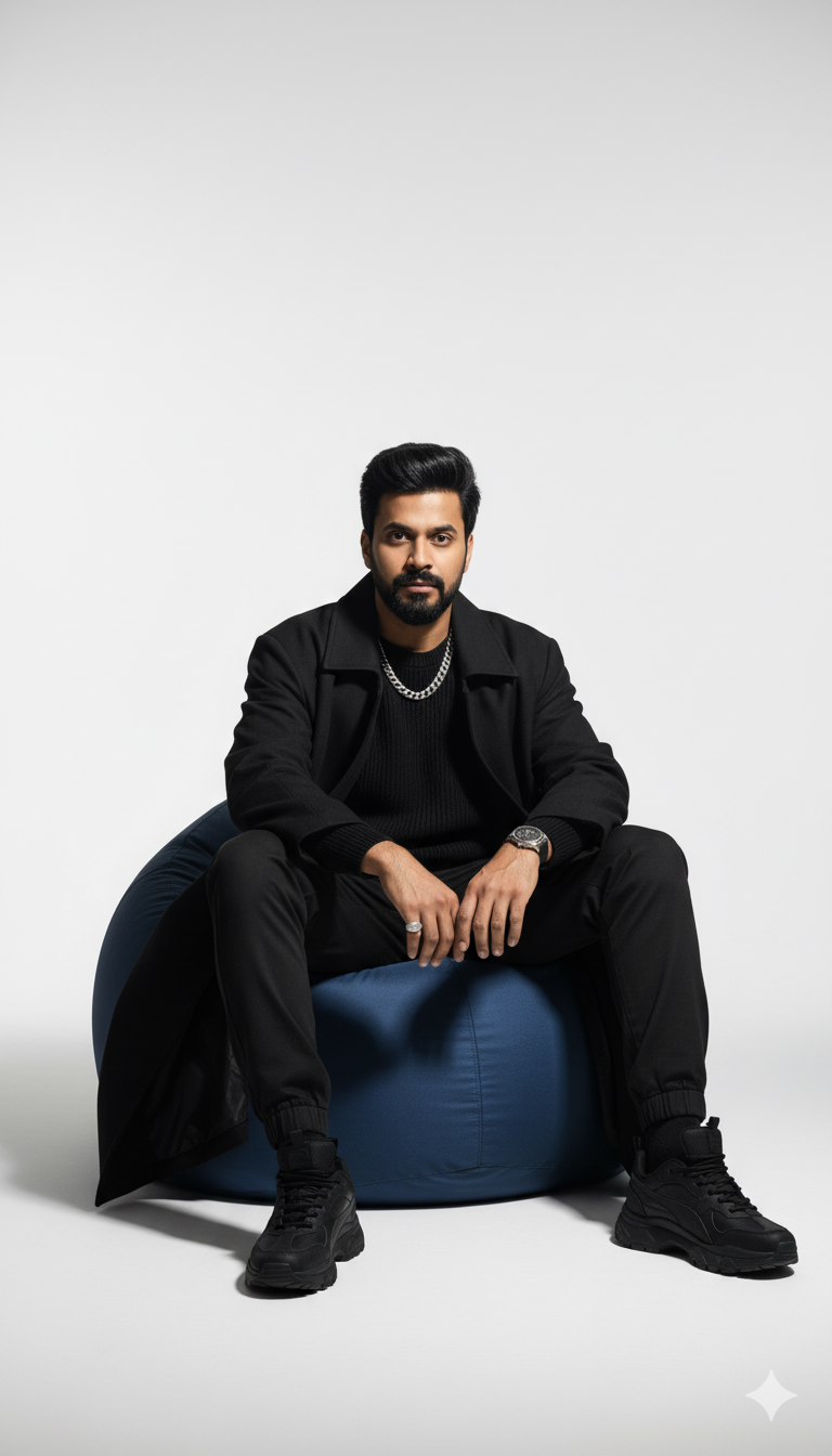 Streetwear Editorial Portrait